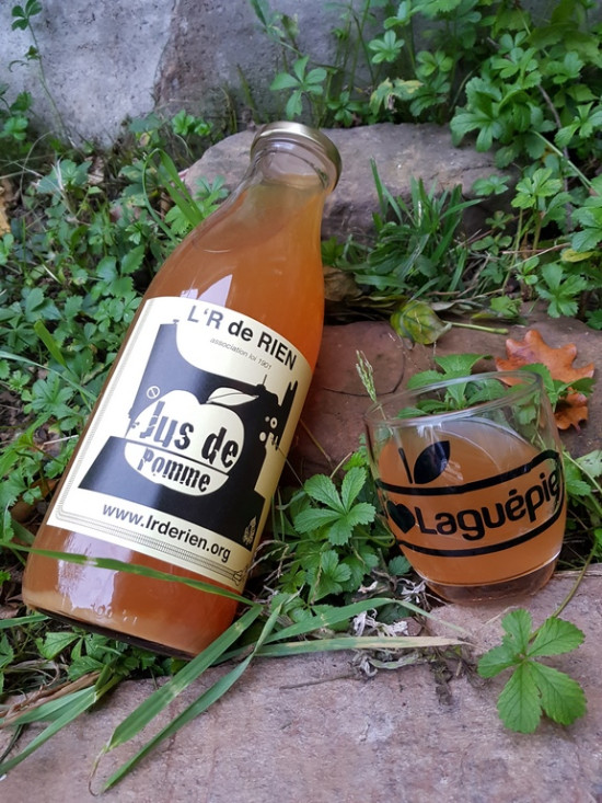 Vente de jus de pomme en soutien à l'association 25/10/20